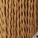 Metal lamp, fabric cable 2M, cotton shade