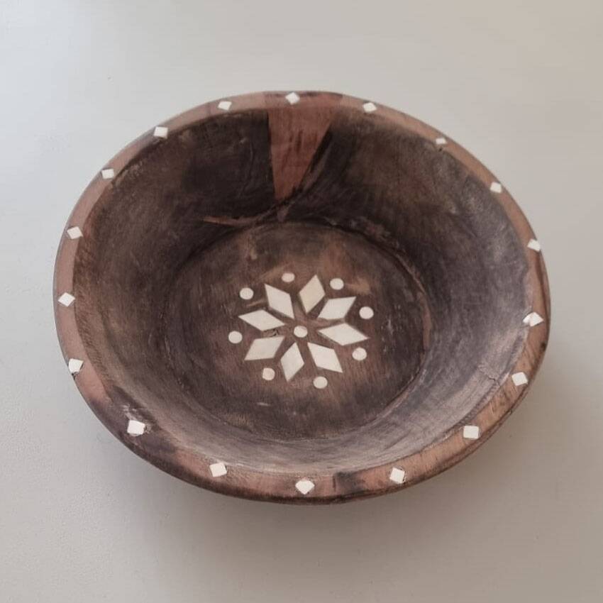 Old wooden Indian parat / tray.