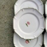 Gien 6 dessert plates