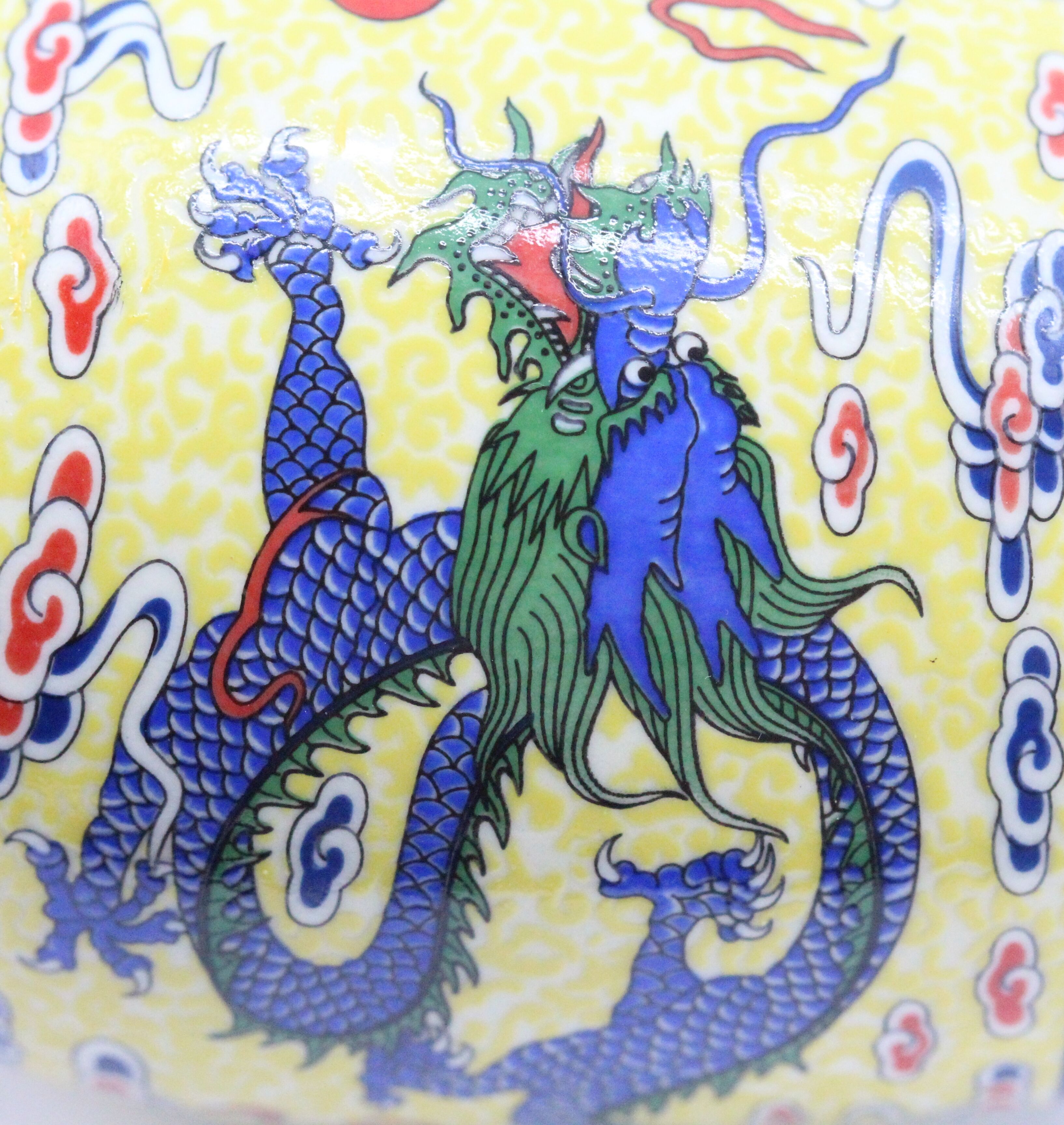 Set of 2 Chinese ceramic mug