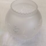 Tulip globe etched glass pendant lamp chandelier wall lamp