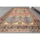 1970s Vintage Turkish Hand-Knotted Wool Cotton Orange Runner Rug 143x339