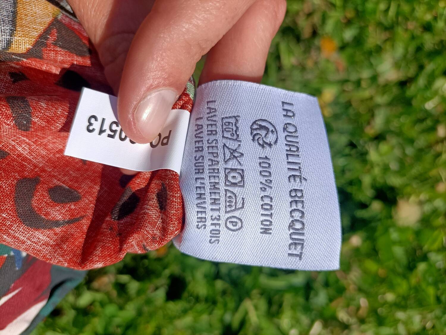 Coussin colorée ethnique