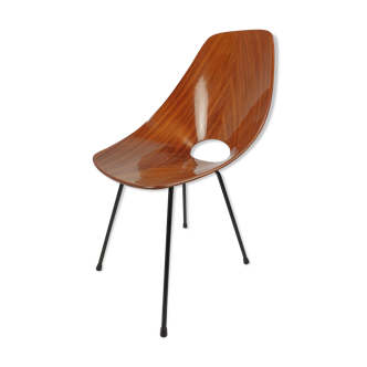 Vintage Medea Bentwood Chair by Vittorio Nobili for Fratelli Tagliablue, 1950s