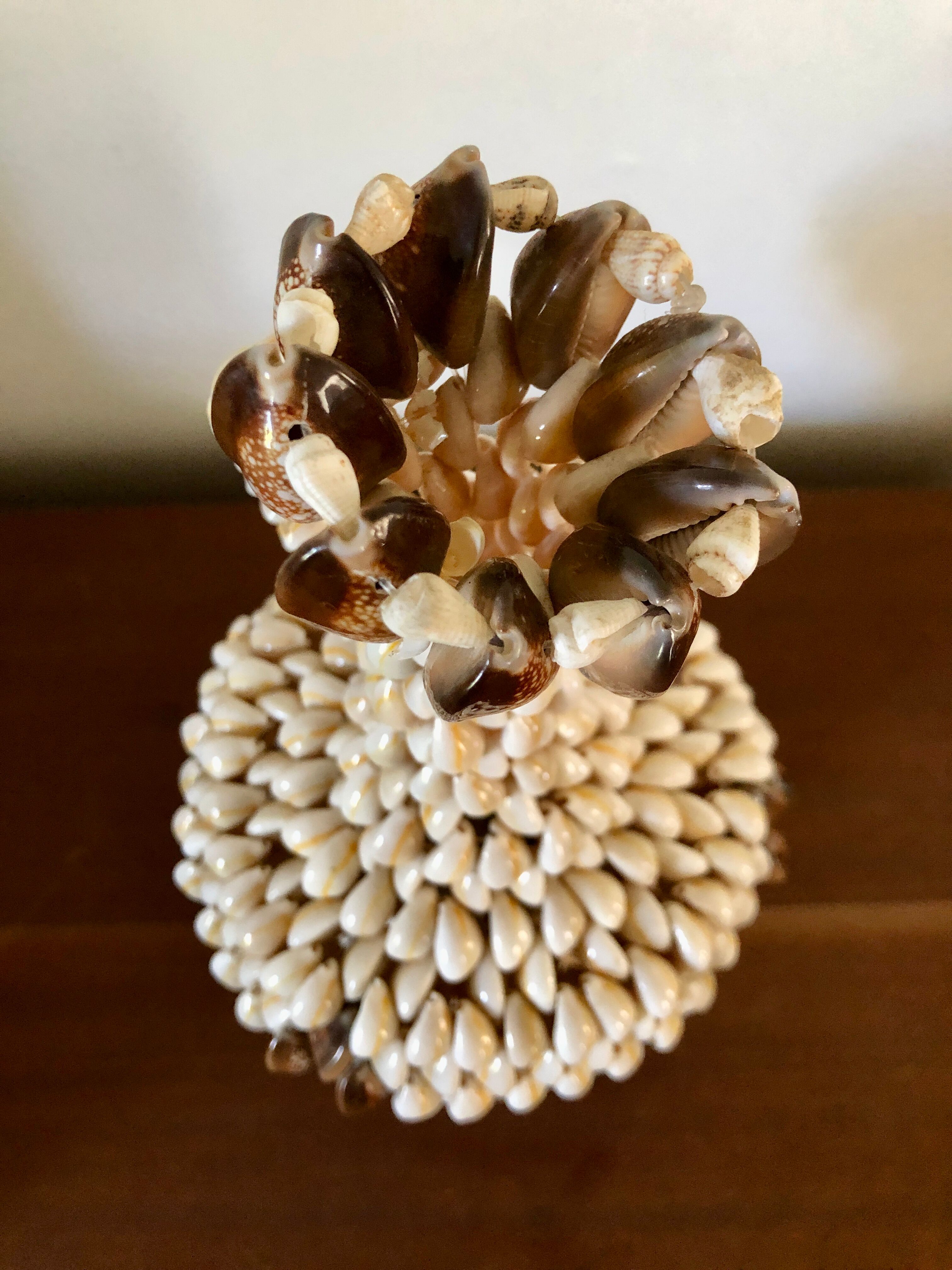 Vintage shell bottle