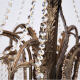 Crystal chandelier, France, 1940s
