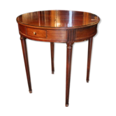 Solid walnut mahogany side table