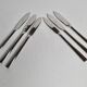 Set of six Villeroy and Boch fish knives, 21 cm