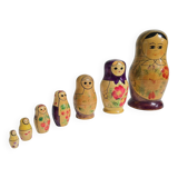 Russian doll Soviet era 7 matryoshka