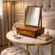 Antique Inlaid Rosewood Dressing Table, 1910s