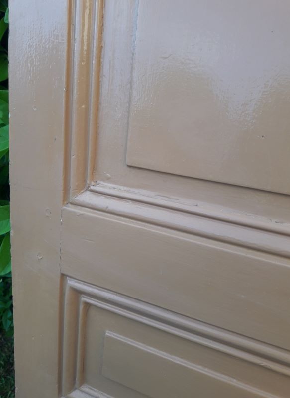 Communication door 199,2x82,8cm old molded