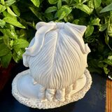 Bust of a woman signed Arnaldo Giannelli dated 1972.