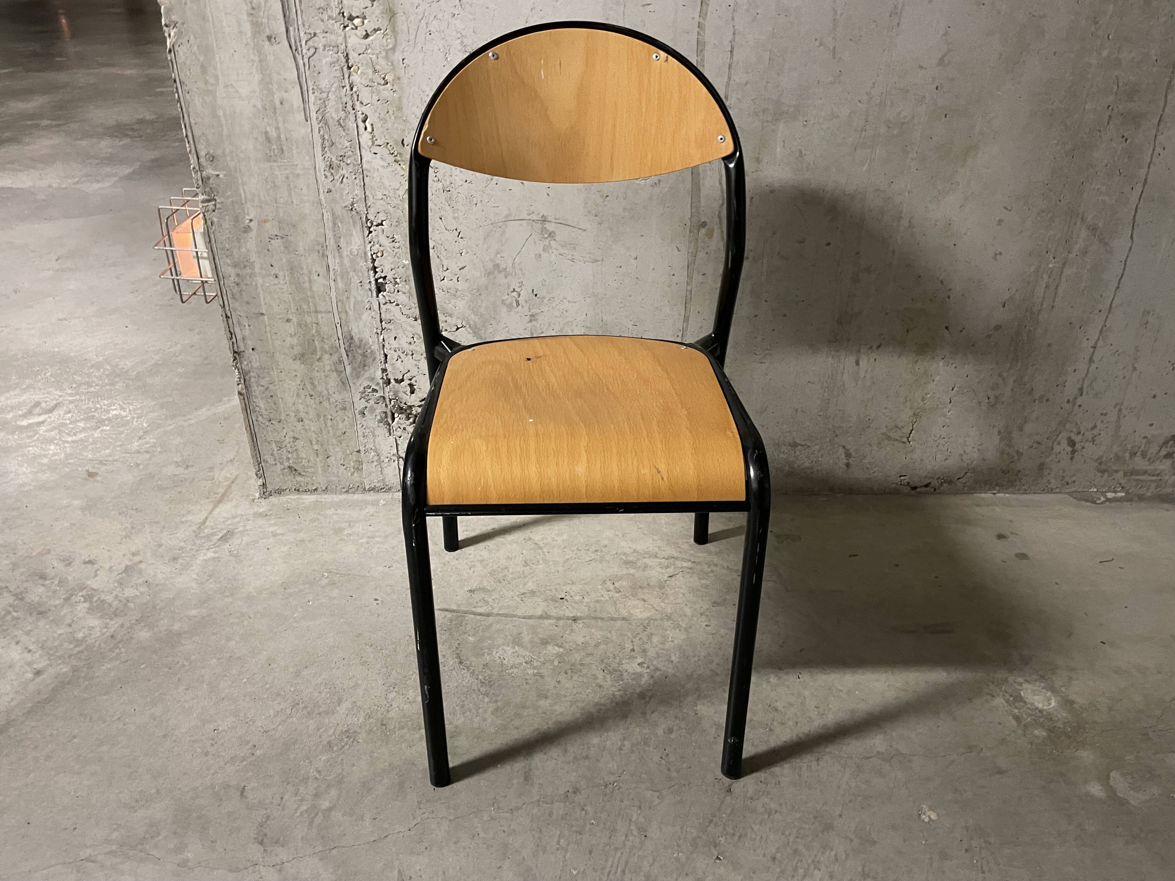 80s school chair