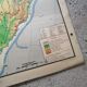 Vintage school map Lablache American Continent - USA