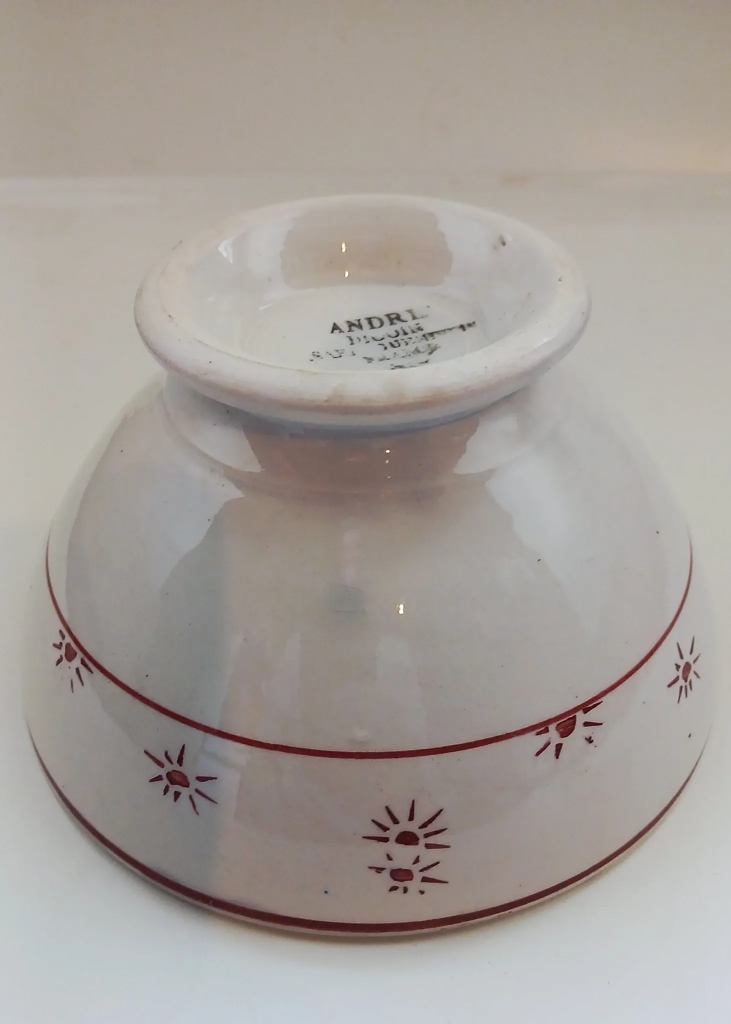 Old digoin bowl model andré