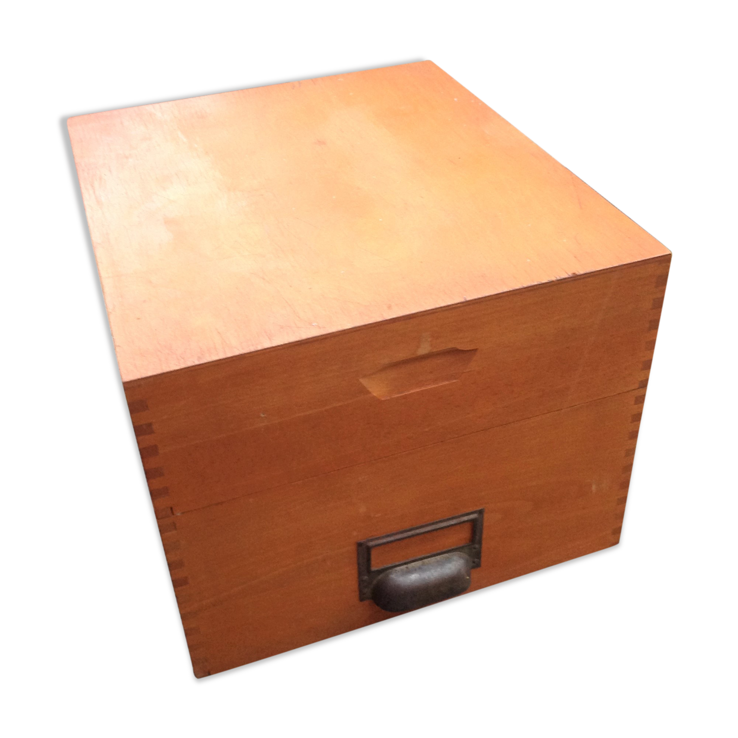 Verni/ vintage 60-70s card box