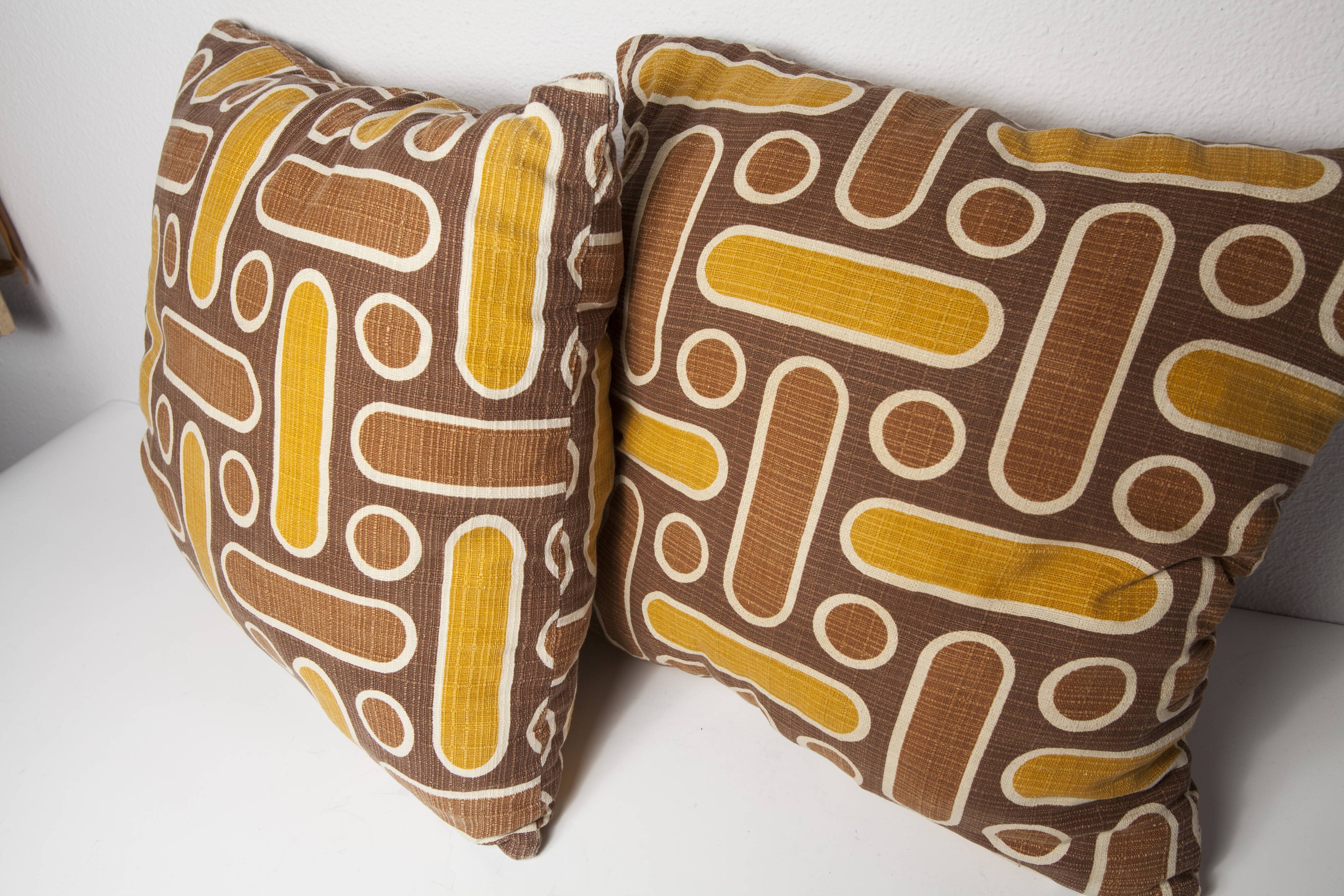 Pair of cushions 70s
