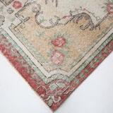 3x6 Shades Of Beige Turkish Rug, 204x106Cm