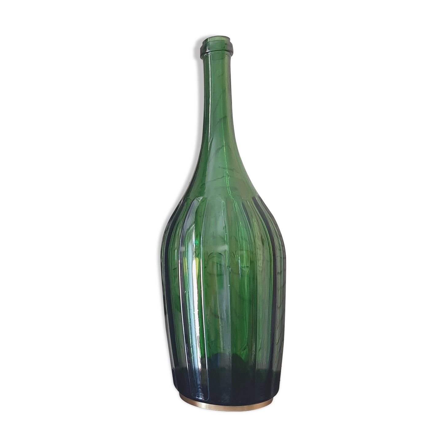 Vintage green bottle