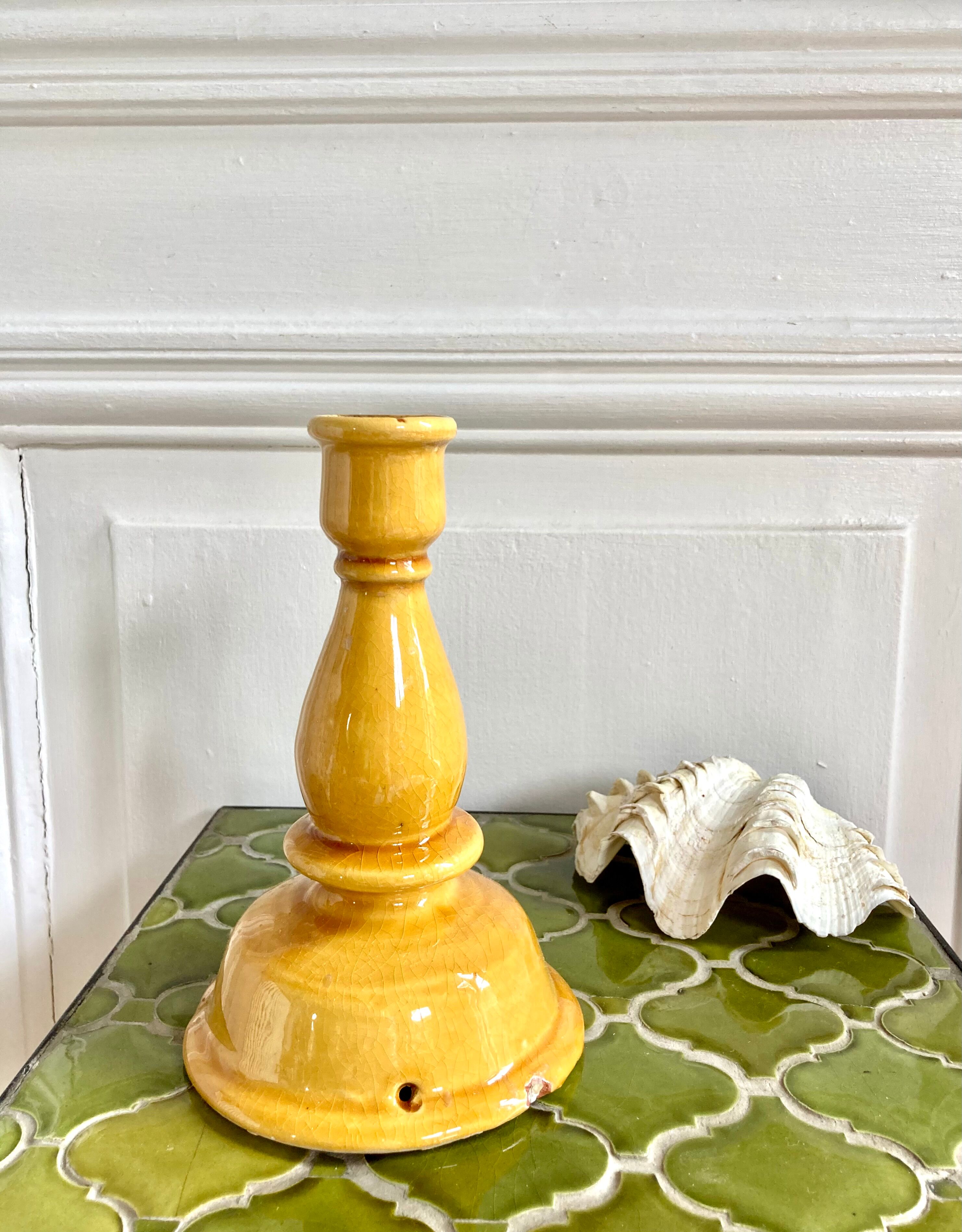 Ceramic candle holder