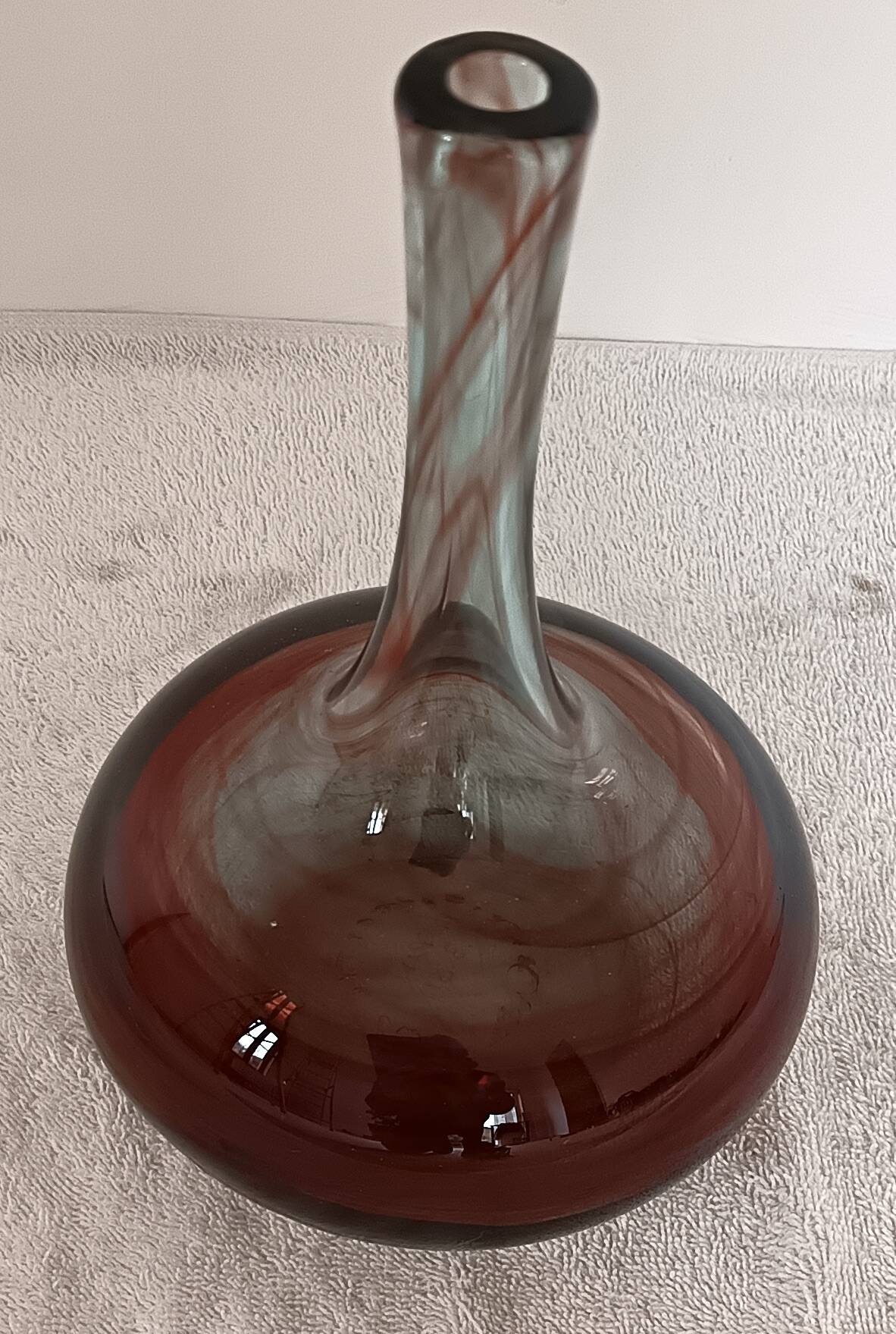 soliflore Claude Morin, Le Pontil workshop (Studio Glass movement) 1981