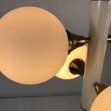Kaiser Pop Art 4 opaline balls chandelier, 1960s