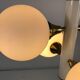 Kaiser Pop Art 4 opaline balls chandelier, 1960s