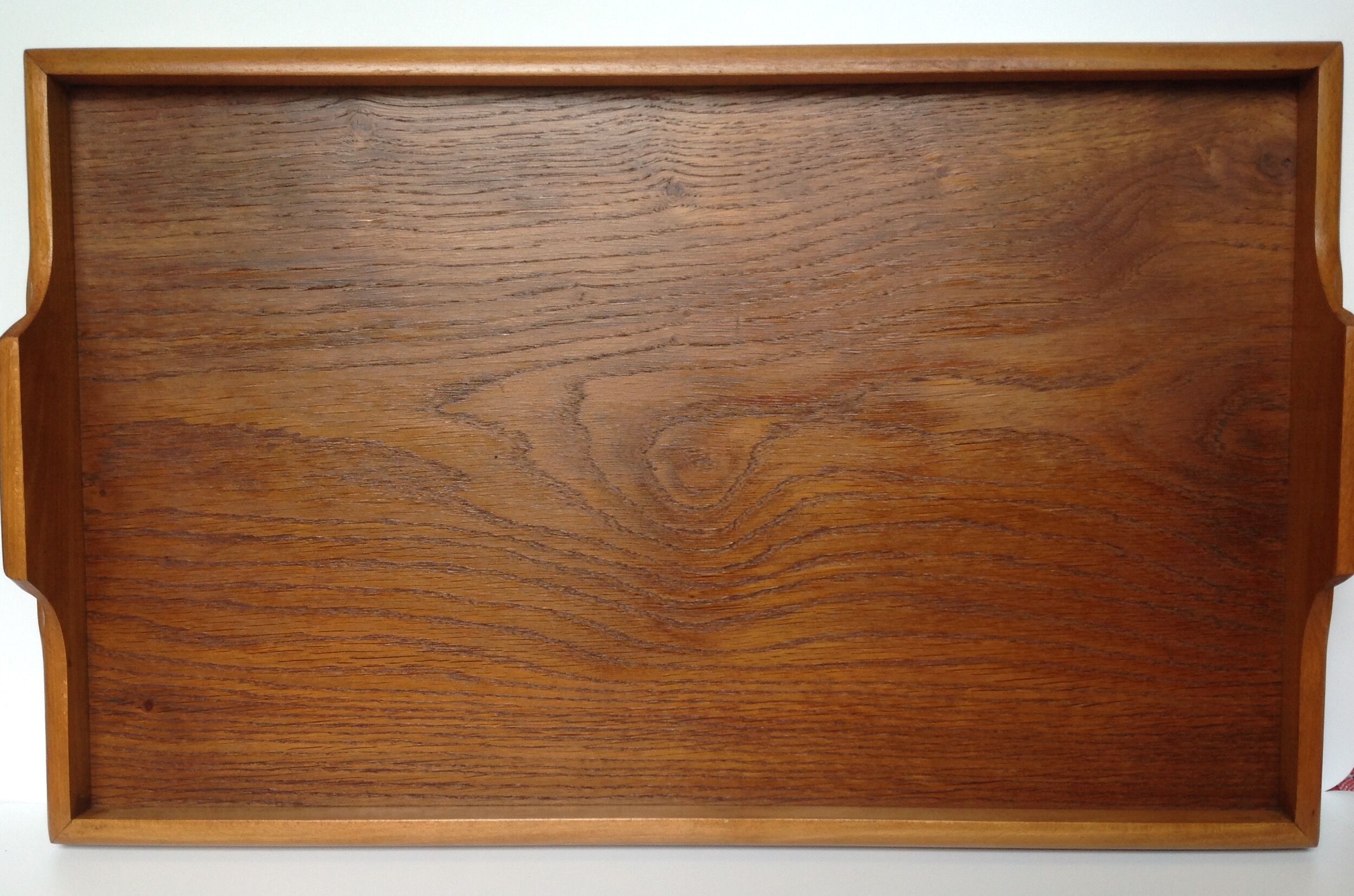 Vintage teak platter