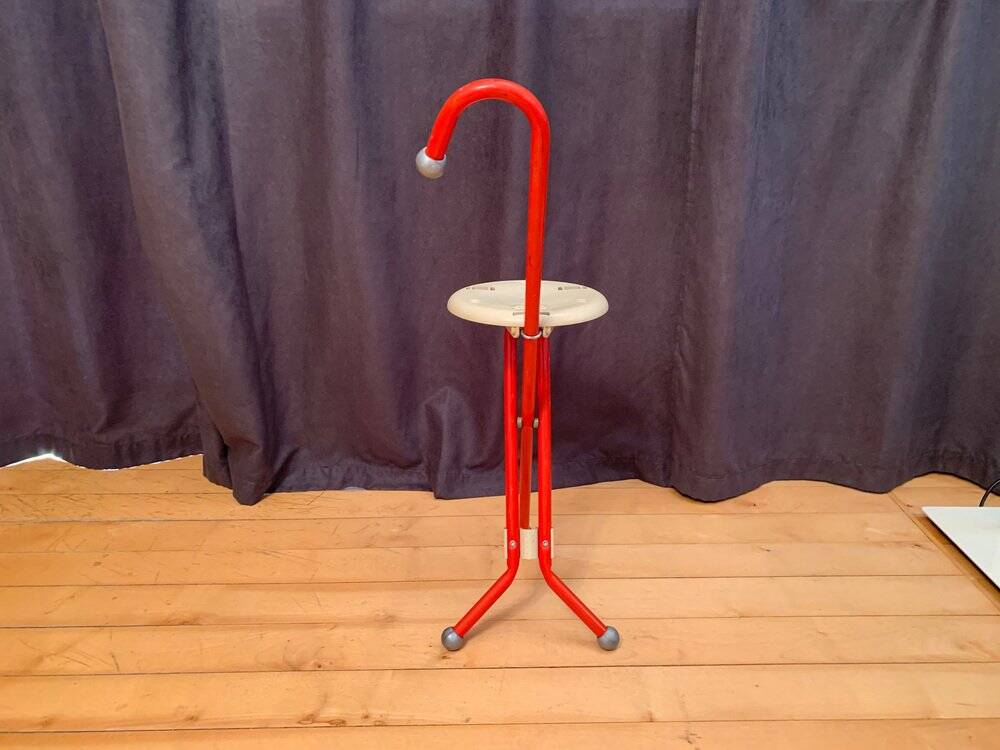 Vintage folding chair by Ivan Loss for Ulisse, Italy, 1980s