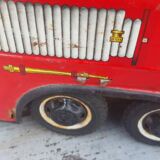 Joustra fire truck made of sheet metal