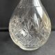 Carafe cristal soufflé et taillé