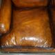 Restored leather Howard & Son canapé style, 204 cm