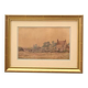 Aquarelle de Paul Roux, 19ème