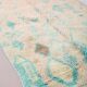 Turquoise Vintage Boujaad Rug 158 cm x 262 cm - Moroccan Wool rug Handmade
