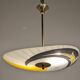 Suspension moderniste en verre des années 50/60