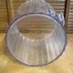 Vintage White Lucite Champagne Bucket FOUSSY Plexi + Metal Handles