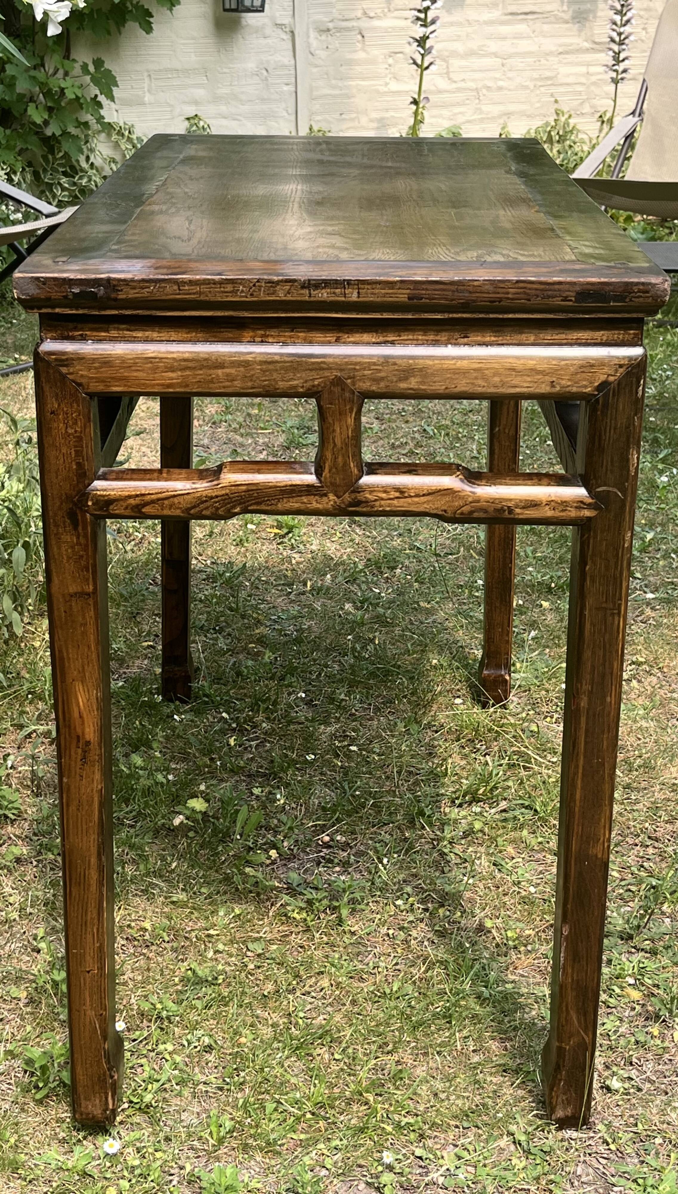 Console en bois de Huali, XXème siècle