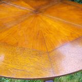 Directoire style round table with extensions