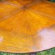 Directoire style round table with extensions