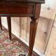 Console - Half-moon table Louis XVI in solid mahogany
