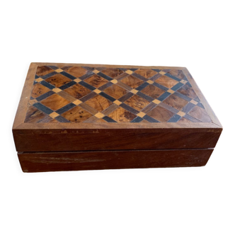 Old marquetry box