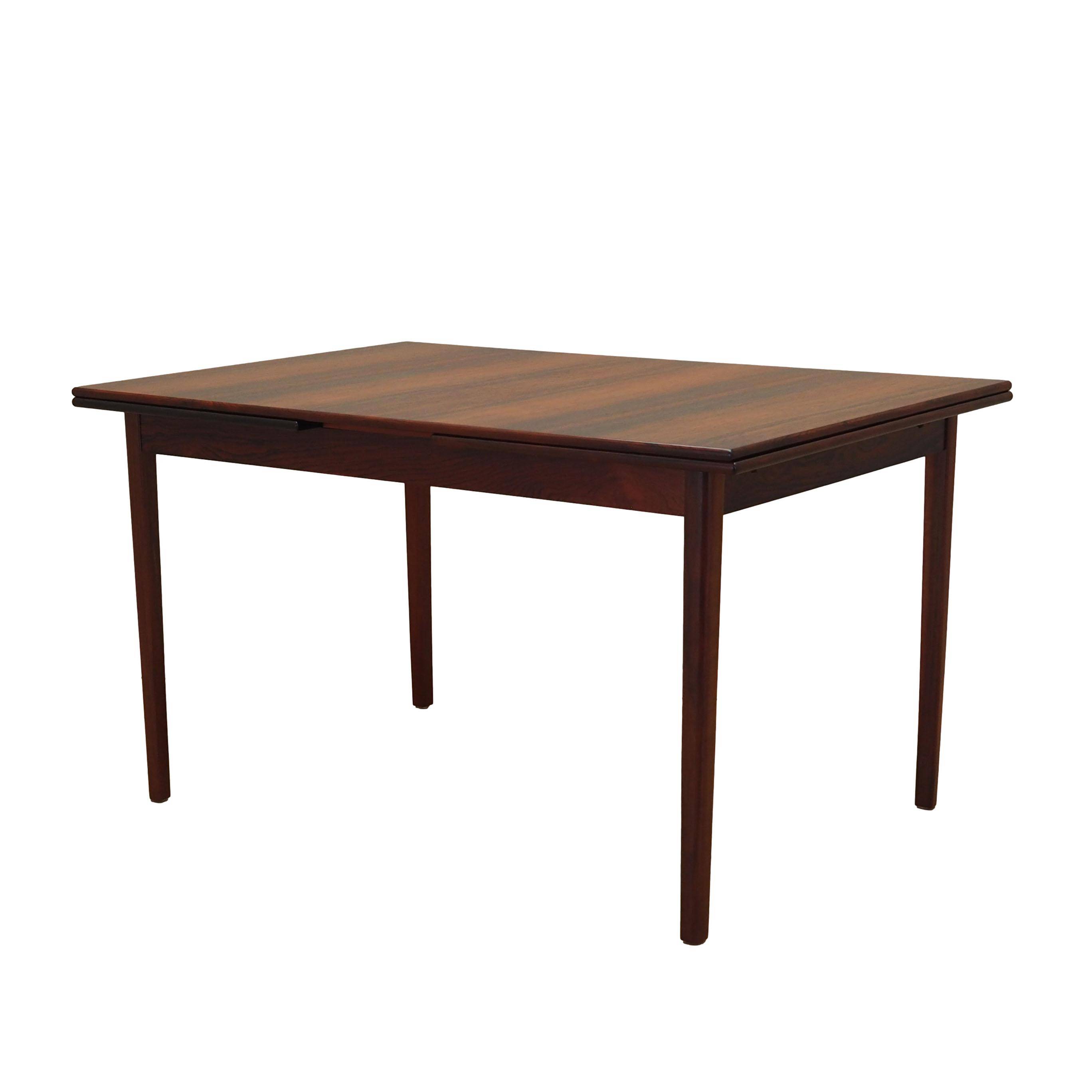 Rosewood table, Danish design, 1970s, production: Denmark