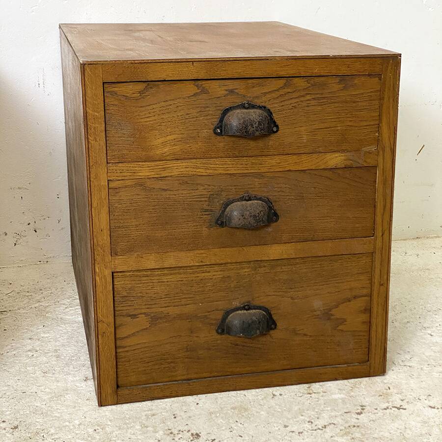 Pair of vintage 50's bedside tables