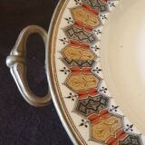 Heated plate. 19th century dish warmer.