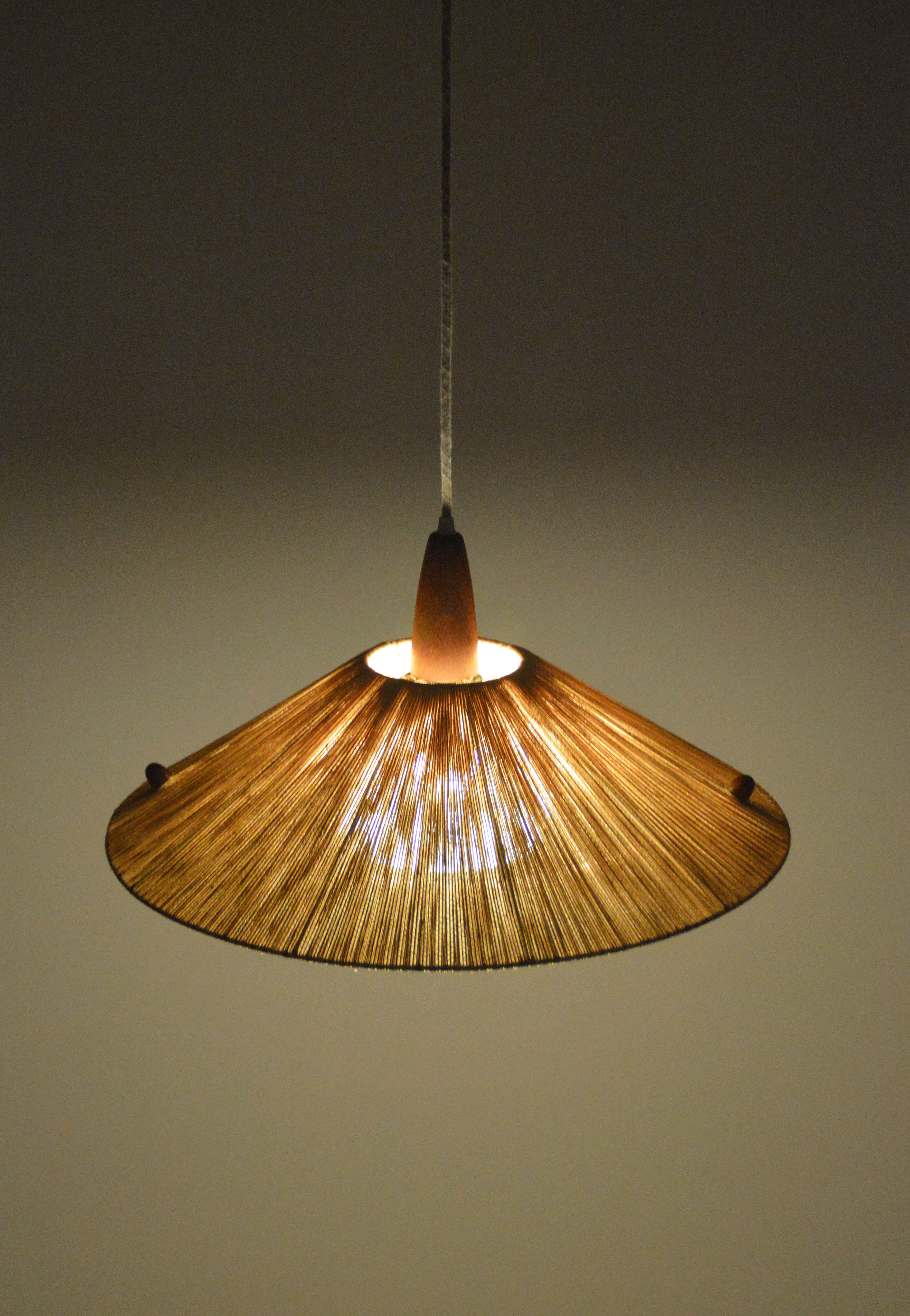 Mid-century hanging lamp by Temde Leuchten, 1960s
