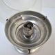 Ceiling lamp Art Deco frosted glass diamond decoration aluminum 30s