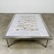 1950s ceramic coffee table, made from Roger Capron tiles