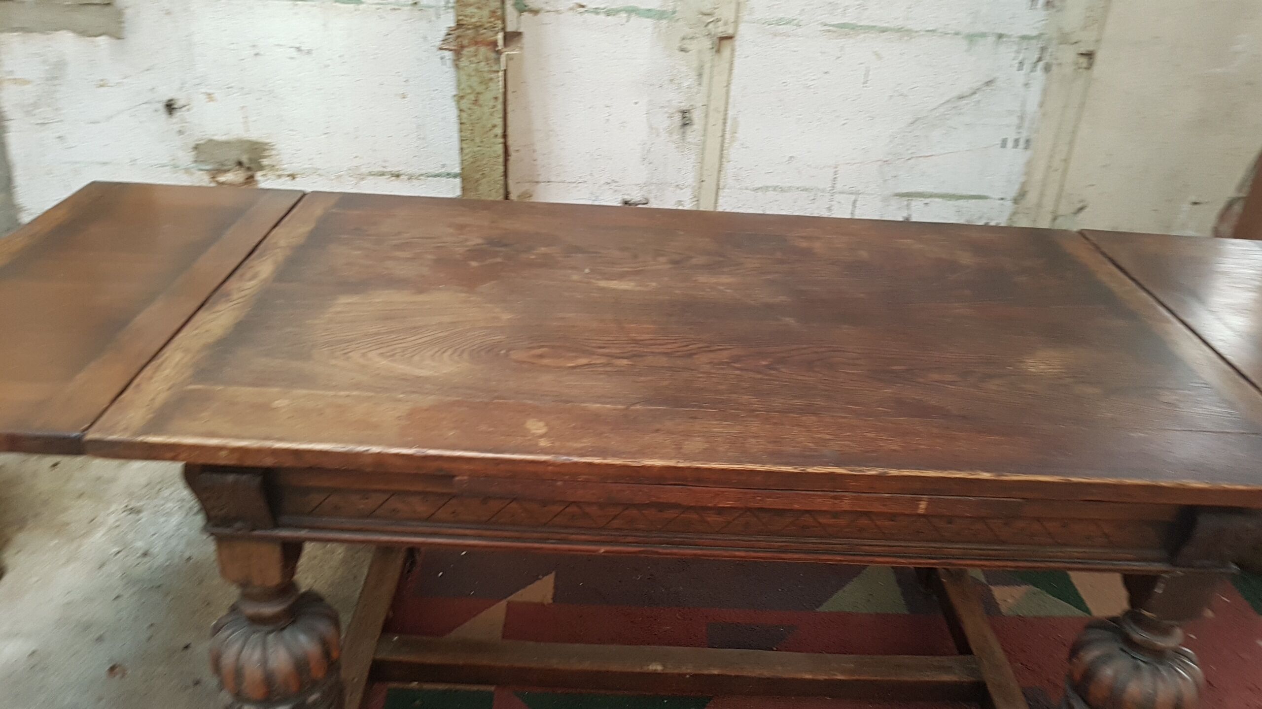 Monastery table in massive oak