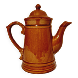 Vintage enameled ceramic coffee maker from the 60s