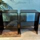 Tables de chevet plexiglas 1970